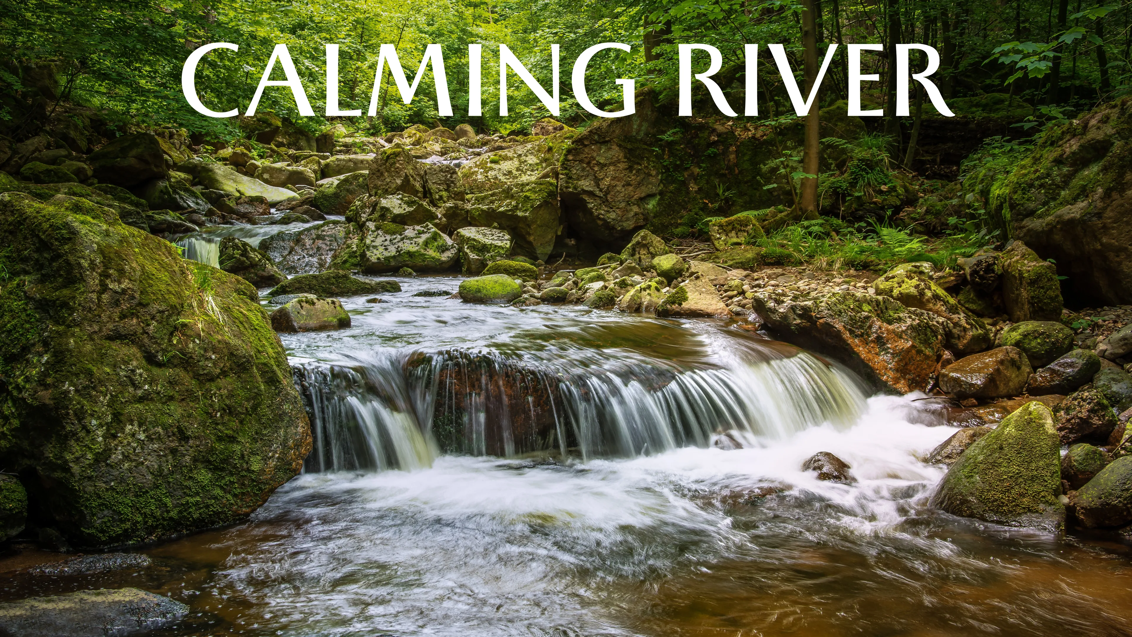 Calming River  poster